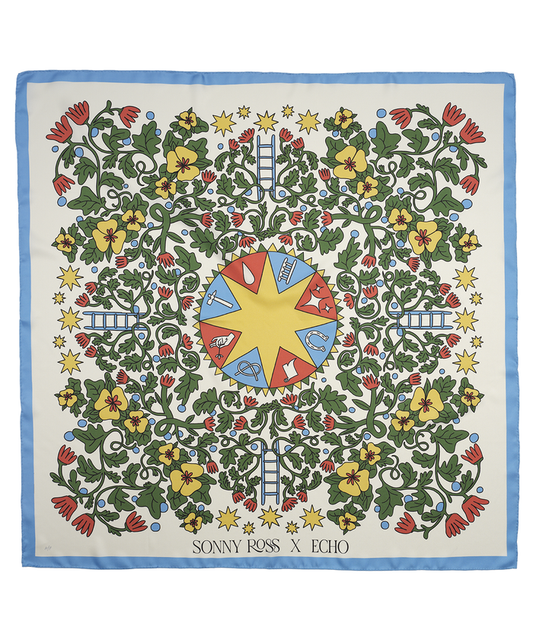Echo100 scarf by Sonny Ross