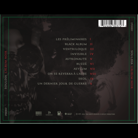 Souldia - L'Album Noir CD