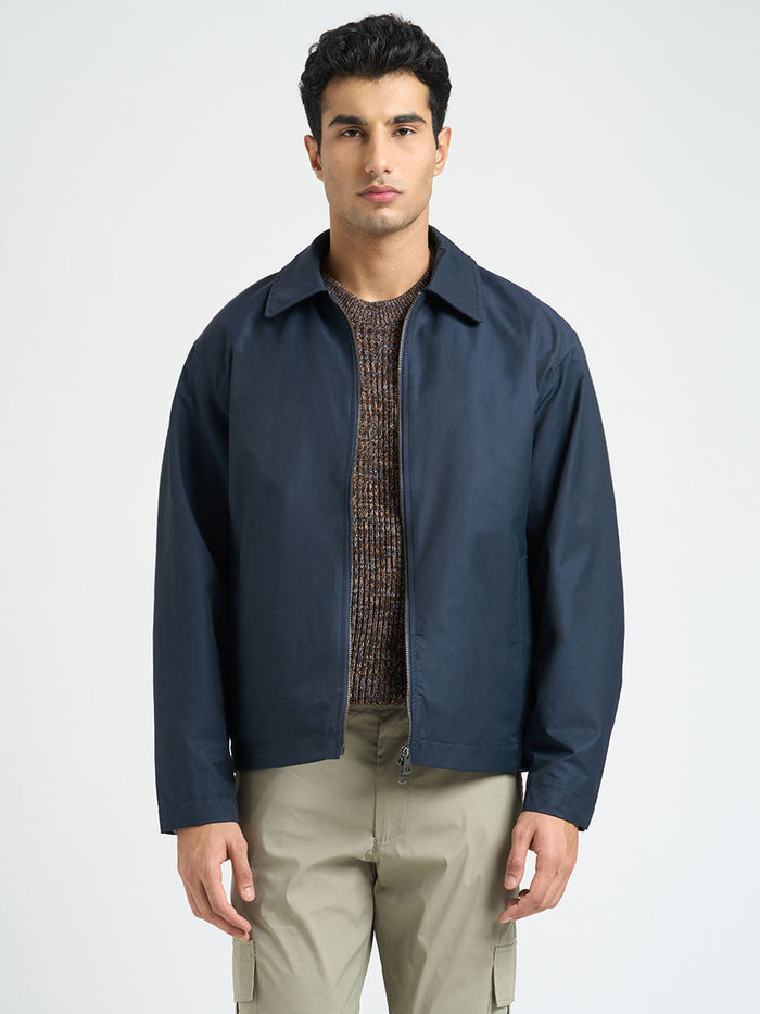 Spread Collar Organic Cotton Jacket