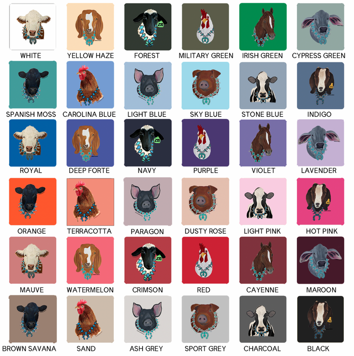 SQUASH ANIMALS - CHOOSE YOUR ANIMAL – Crewneck