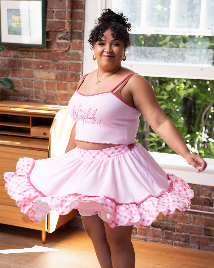 Strawberry Milk Skirt
