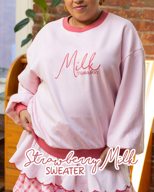 Strawberry Milk Sweater