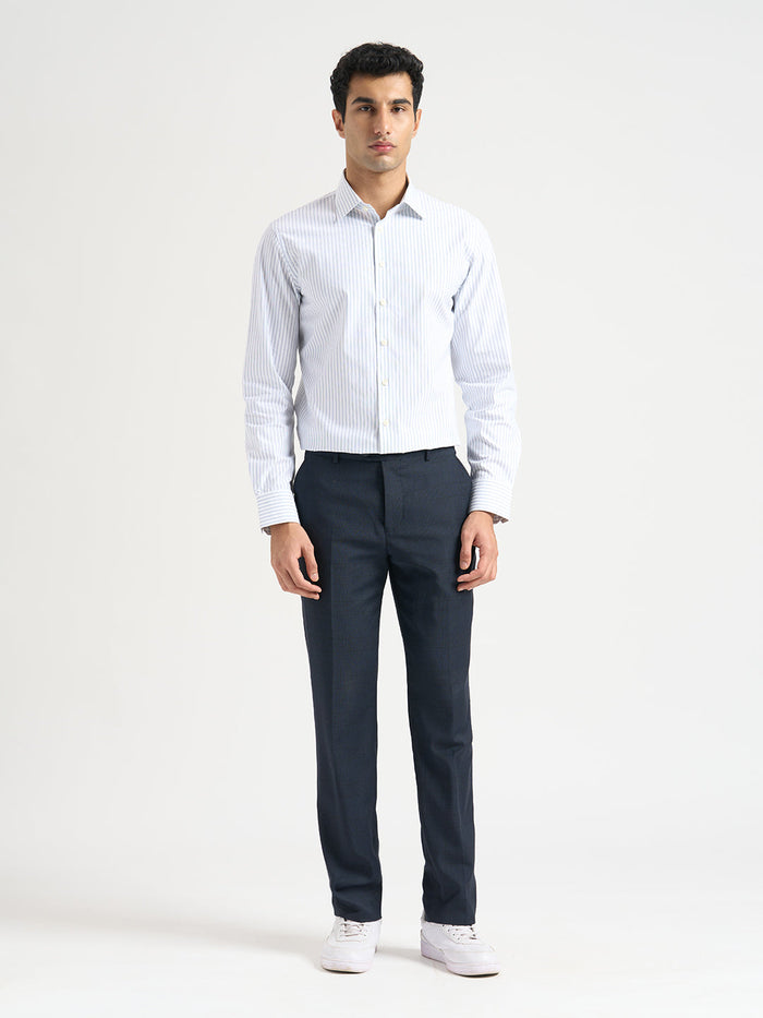 Striped Stretch Slim Fit Shirt