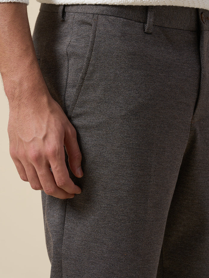 Suit-Set Tailored Jersey Trousers