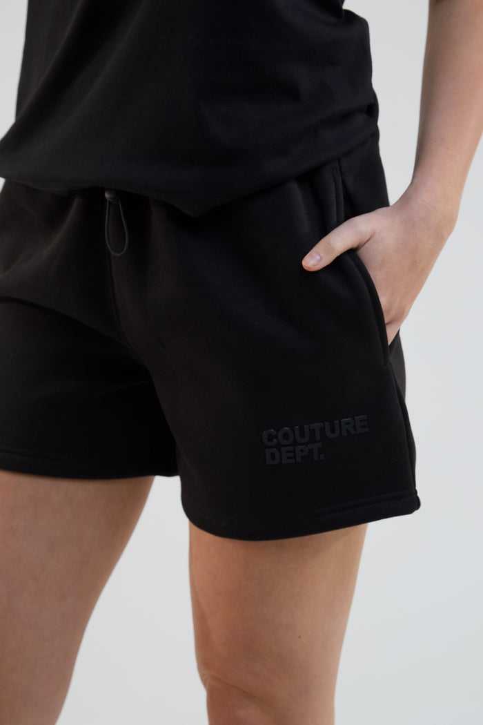 Sunset Sweat Shorts - Black