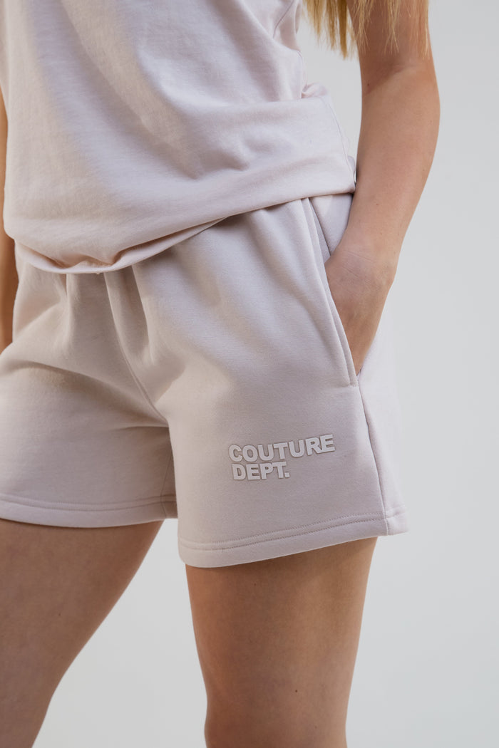 Sunset Sweat Shorts - Stone
