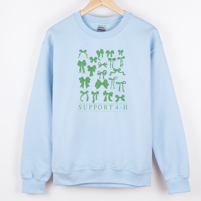 Support 4-H Bows– Crewneck