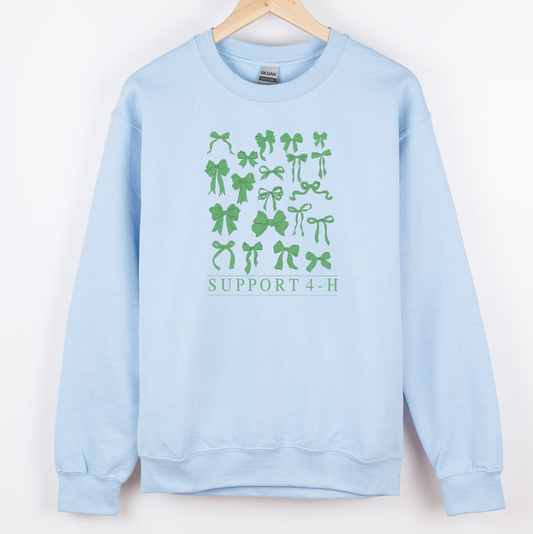 Support 4-H Bows– Crewneck