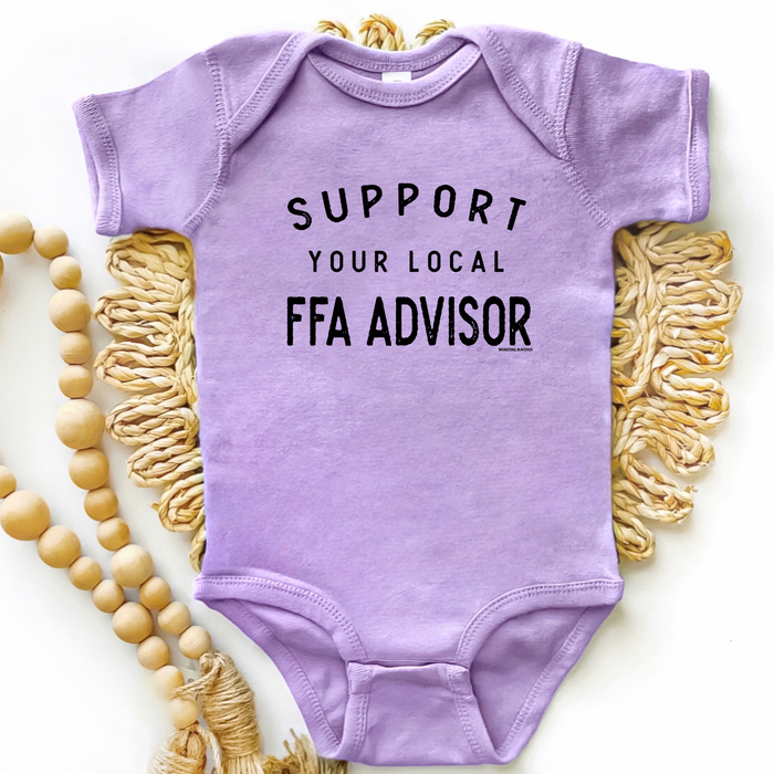Support Your Local FFA Advisor - Infant/Toddler/Youth