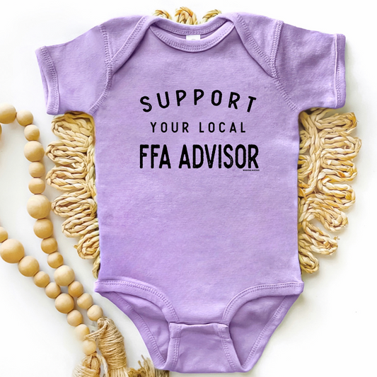 Support Your Local FFA Advisor - Infant/Toddler/Youth