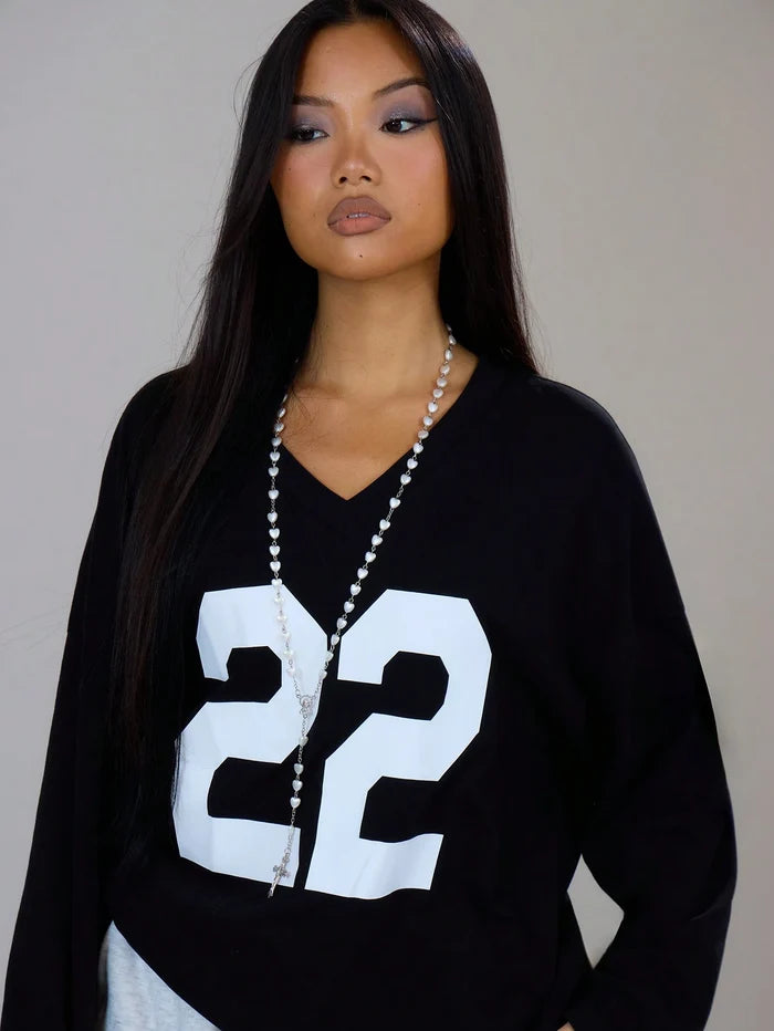 SXV 22 Long Sleeve Sports Jersey T-Shirt