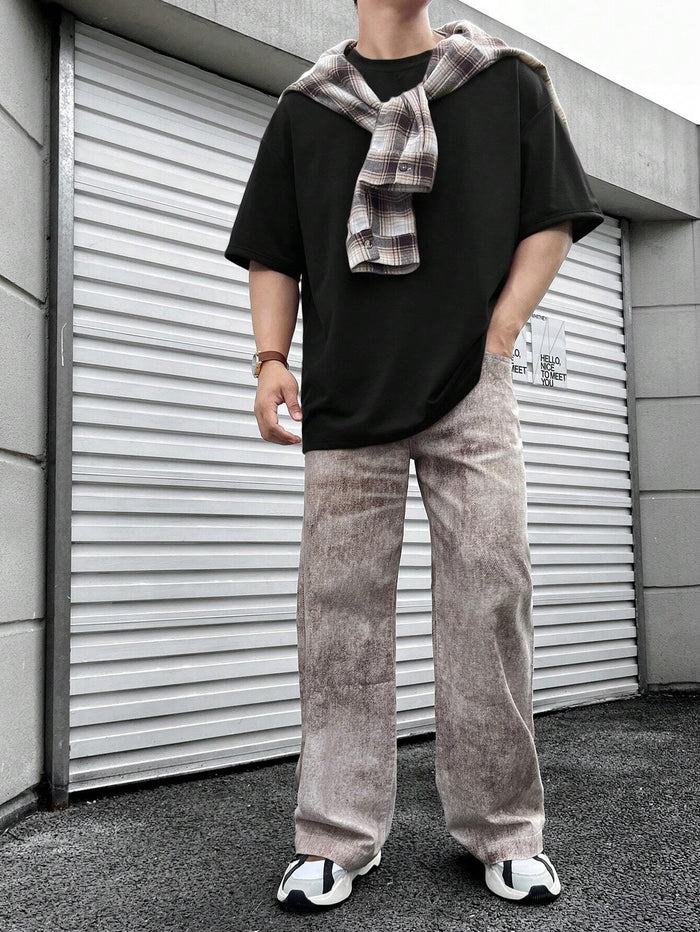 SXV basic drop shoulder tee