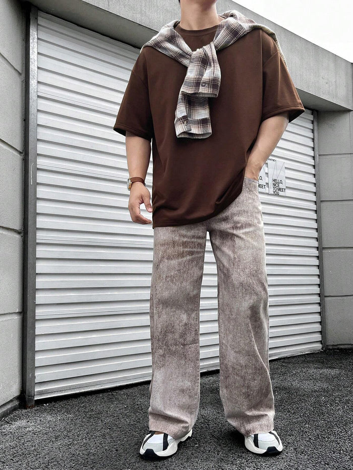SXV basic drop shoulder tee