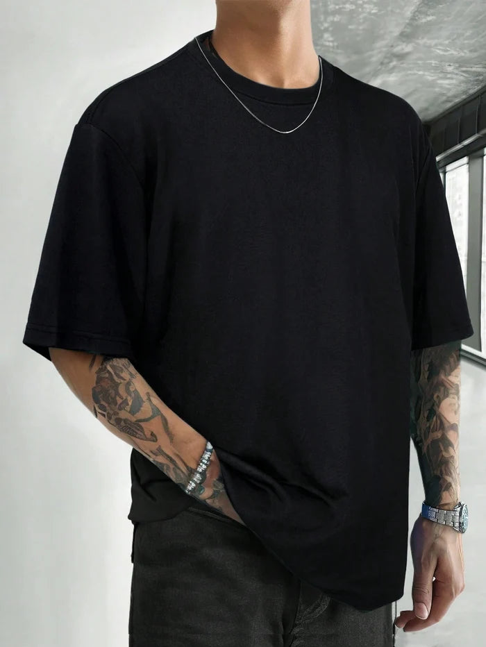 SXV basic oversized drop shoulder t-shirts