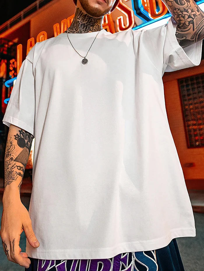 SXV basic oversized drop shoulder t-shirts