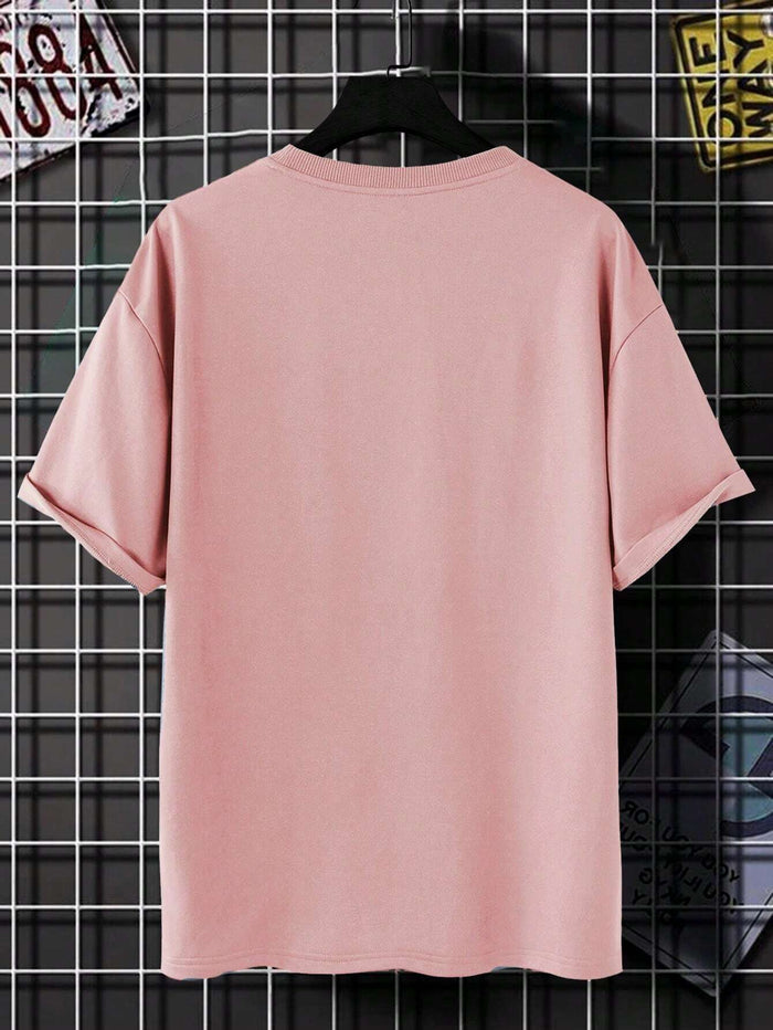 SXV  'blind bunny’ Printed Cool Aesthetic Oversized Baggy T-shirt