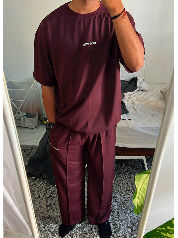 SXV Brown Only Oversized T-shirt