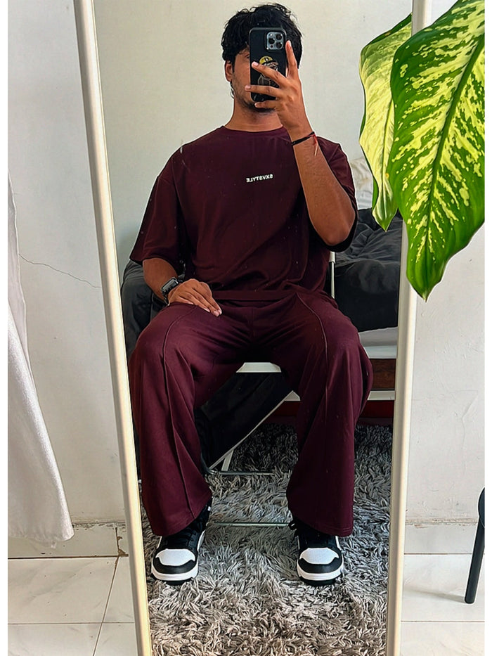 SXV Brown Only Oversized T-shirt