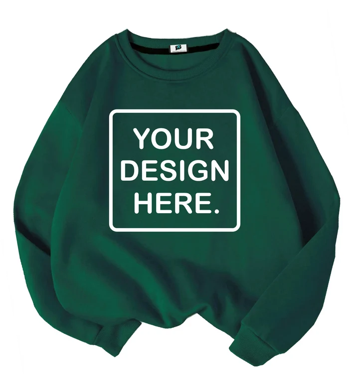 SXV  'CUSTOM’ Printed Cool Aesthetic Drop Shoulder Oversized Baggy Sweatshirt
