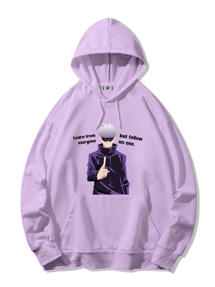 SXV  'GOJO’ Printed Cool Aesthetic Sweatshirt Hoodie