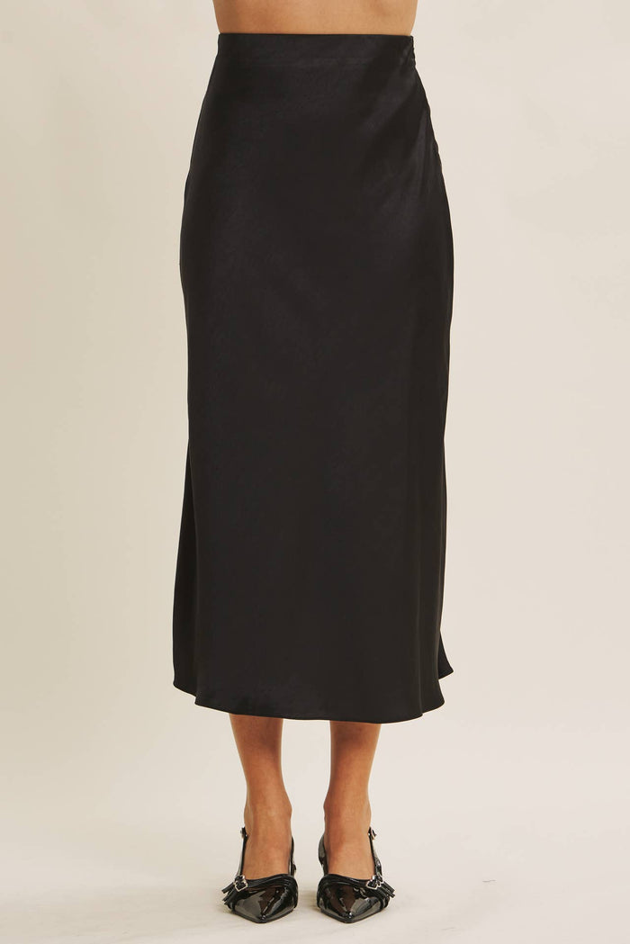 Sylvie Satin Skirt