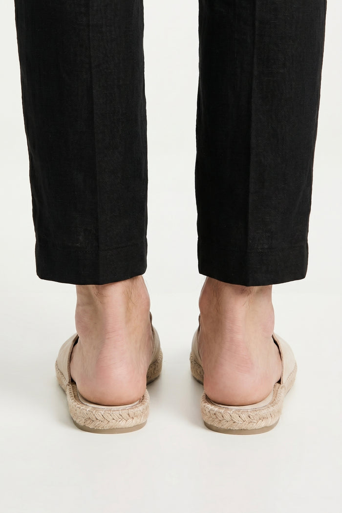 Taormina Espadrille Mule Beige