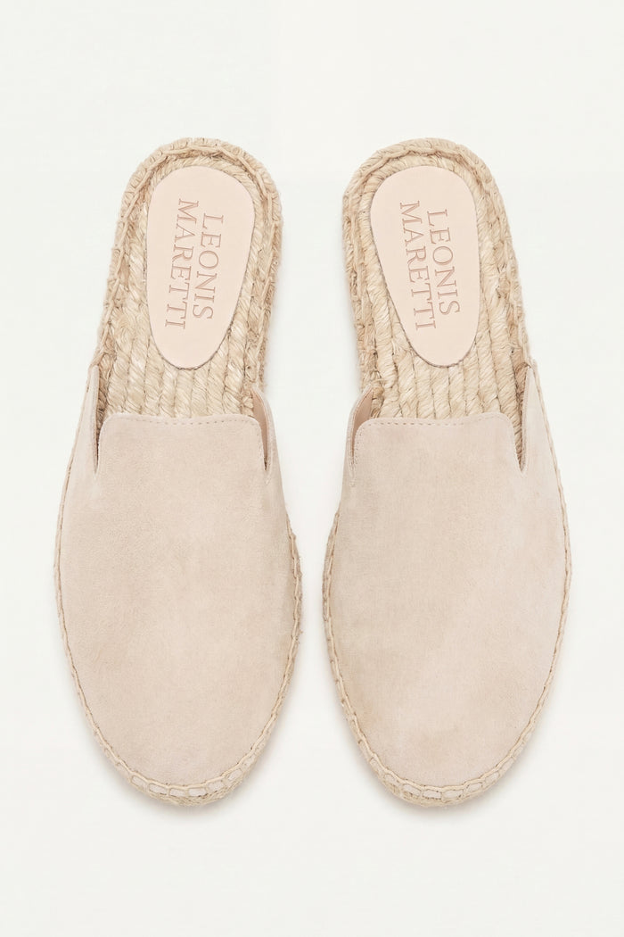 Taormina Espadrille Mule Beige