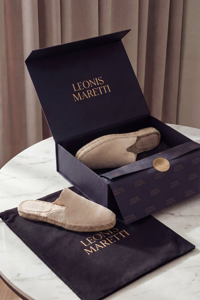 Taormina Espadrille Mule Beige