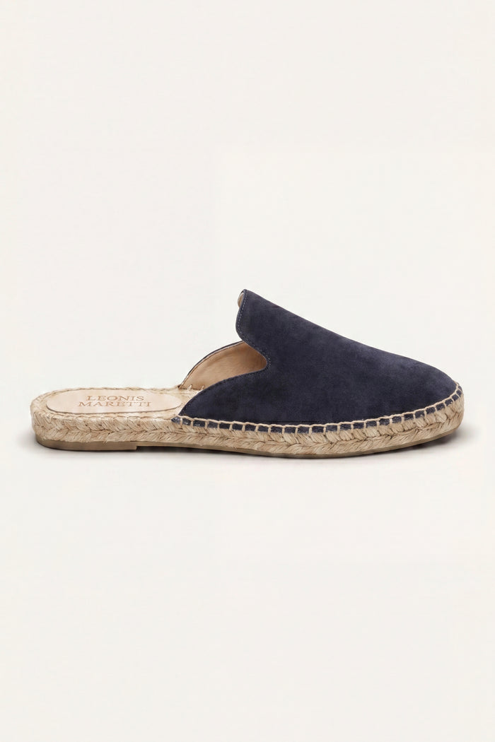 Taormina Espadrille Mule Navy
