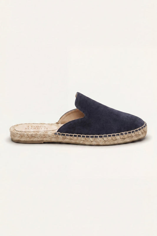 Taormina Espadrille Mule Navy