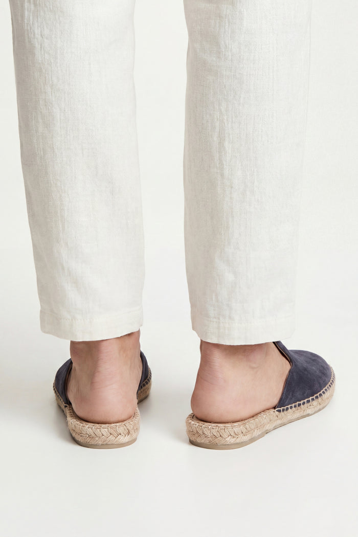 Taormina Espadrille Mule Navy