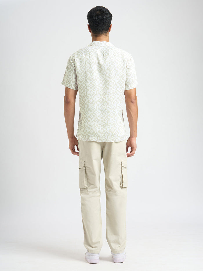 Tencel Printed Regular Fit Shirt