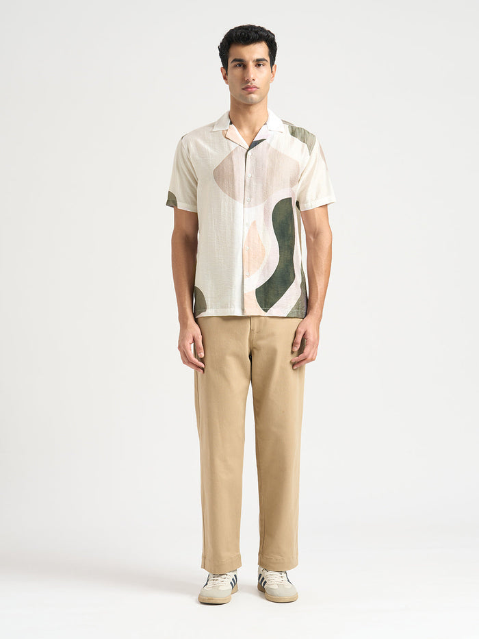 Tencel Printed Regular Fit Shirt