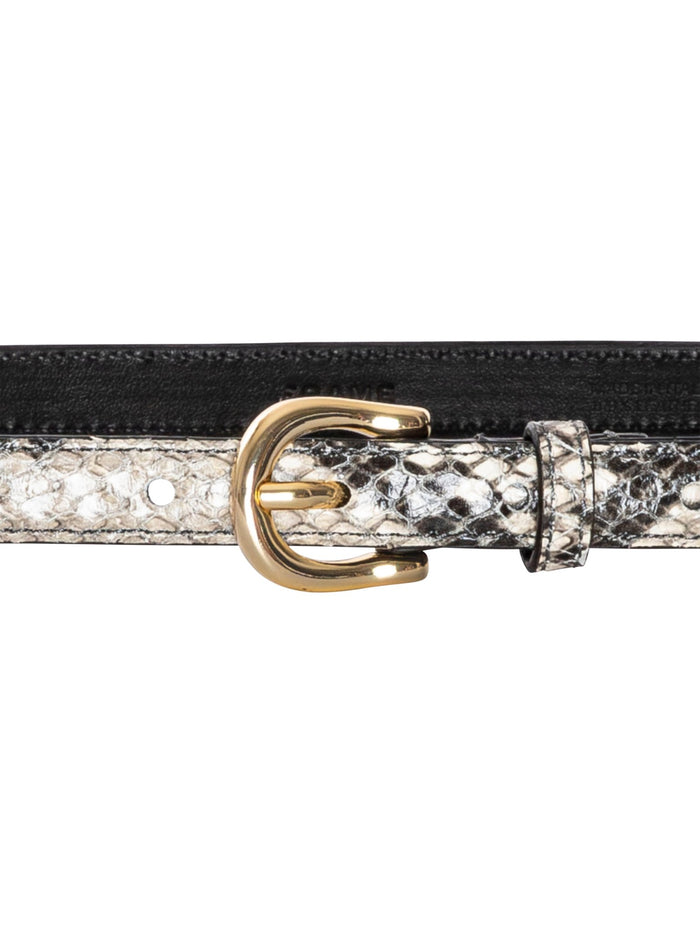THE PETITE SQUARE BUCKLE BELT - Amor Lafayette