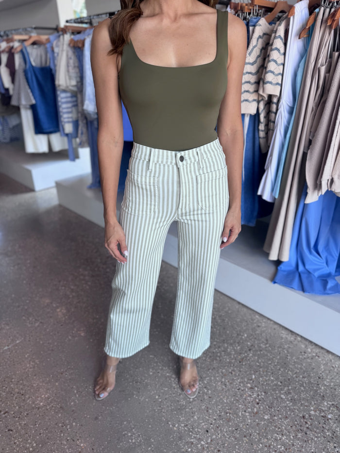 The Sculpting Tank Bodysuit in Cedarwood