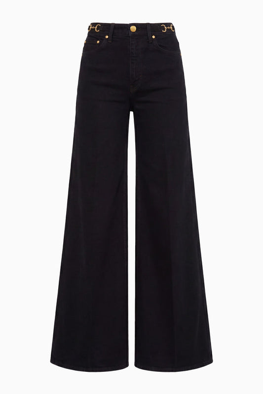 The Stretch Valory Flare Jean - Noir