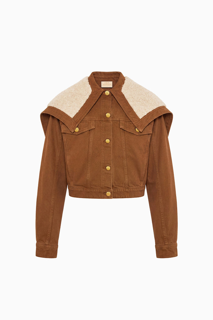The Sybil Denim Jacket - Umber