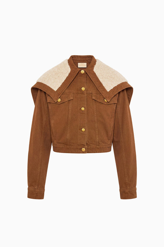 The Sybil Denim Jacket - Umber