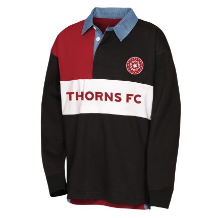 THORNS YOUTH BLOCK RUGBY SHIRT