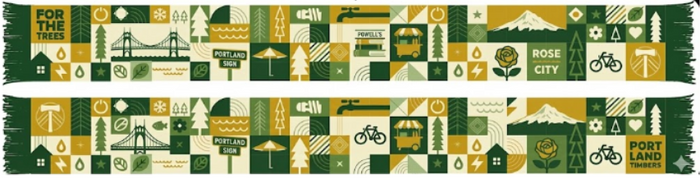 TIMBERS ICONS SCARF