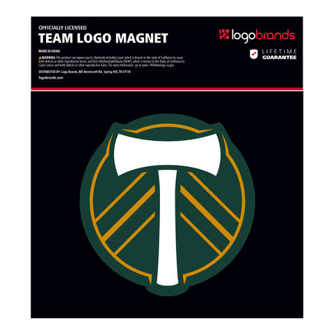 TIMBERS LOGO MAGNET 7 INCH