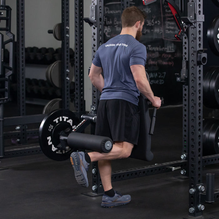 TITAN Series Rack Mounted Leg Curl and Extension