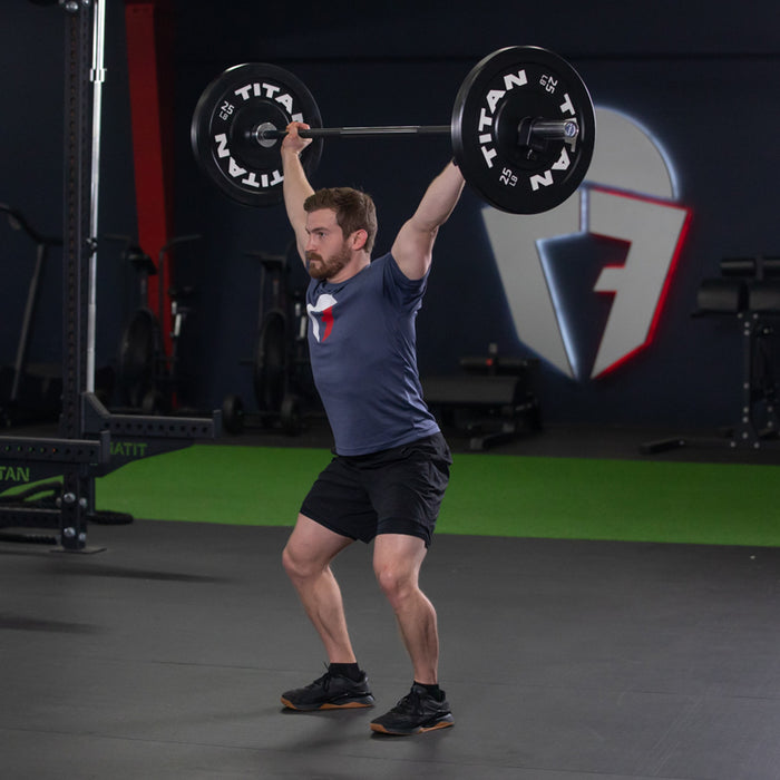 TITAN Series Shorty Olympic Barbell