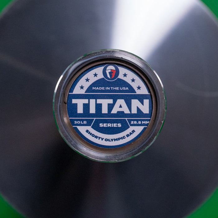 TITAN Series Shorty Olympic Barbell