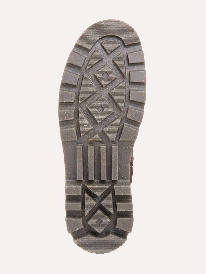 Toe Cap Lace Up Boots
