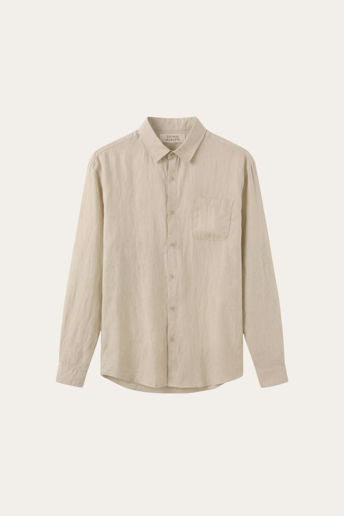 Torino Linen Shirt Beige