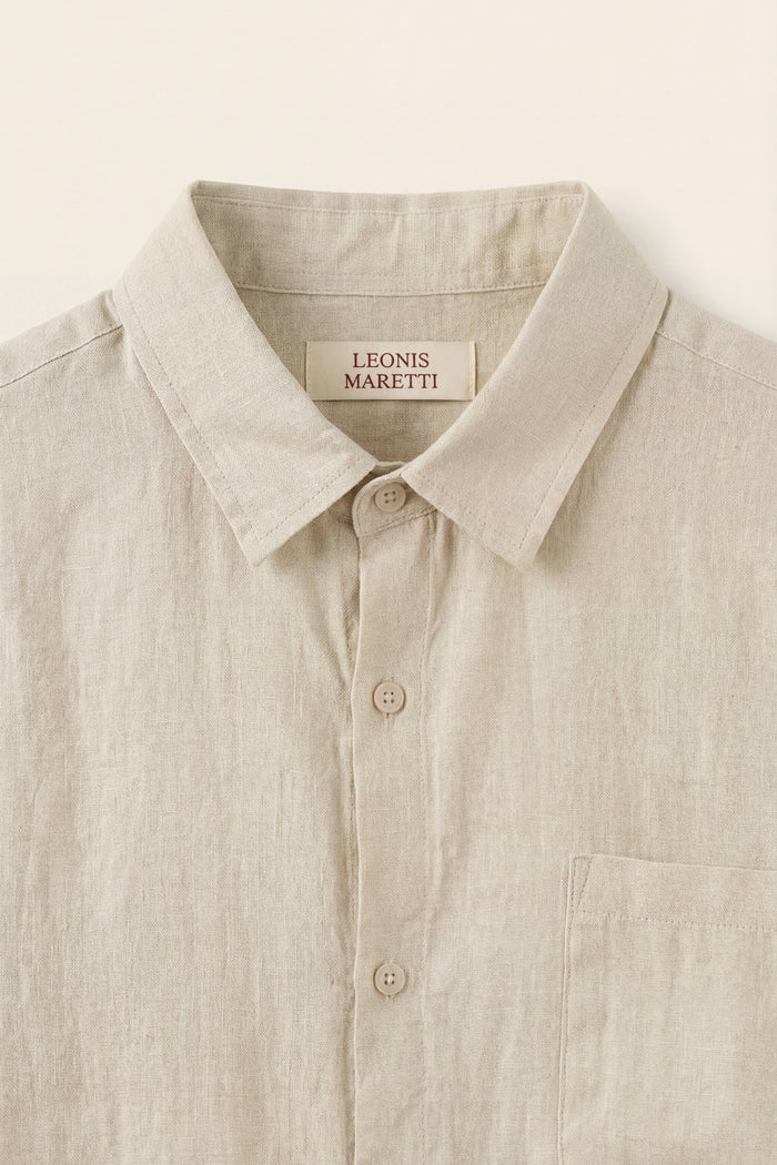 Torino Linen Shirt Beige