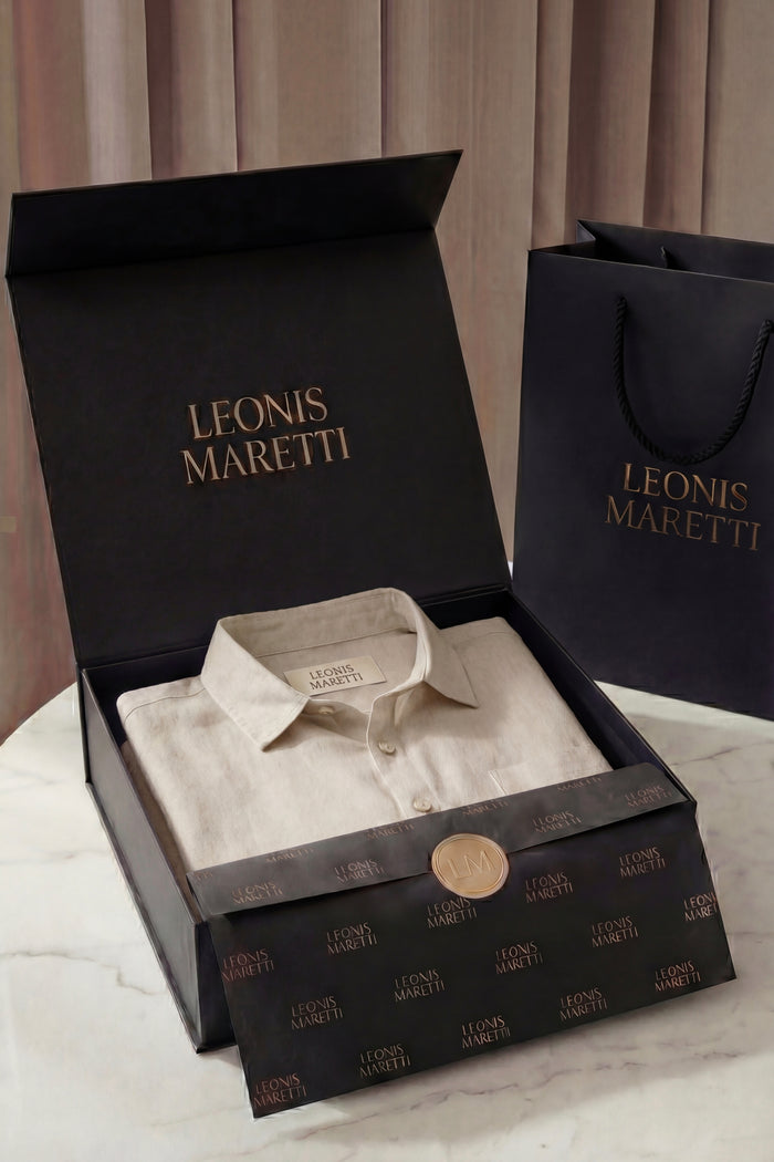 Torino Linen Shirt Beige