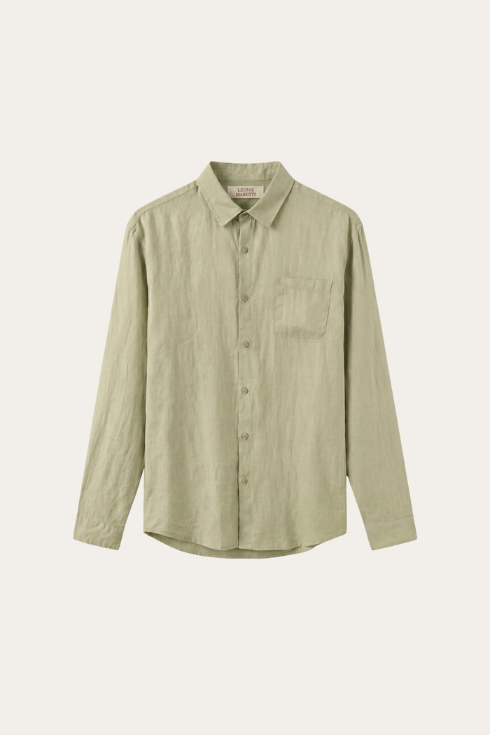 Torino Linen Shirt Mint Green