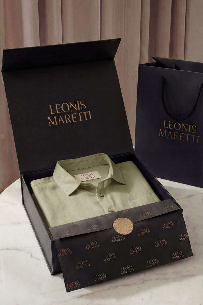 Torino Linen Shirt Mint Green